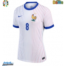 Frankrike Aurelien Tchouameni #8 Bortedrakt Dame EM 2024 Kortermet